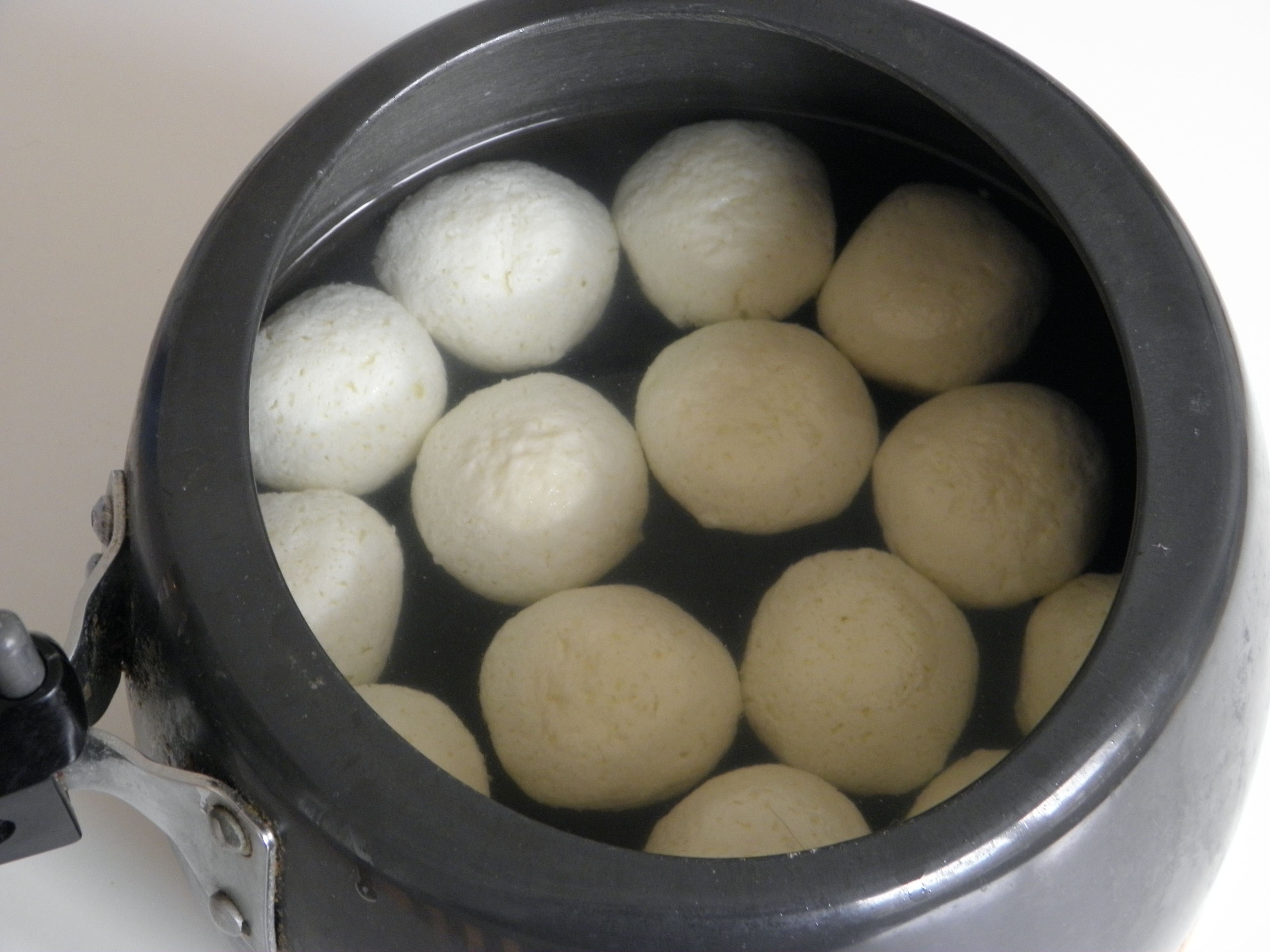 Rasgullas are ready to be served