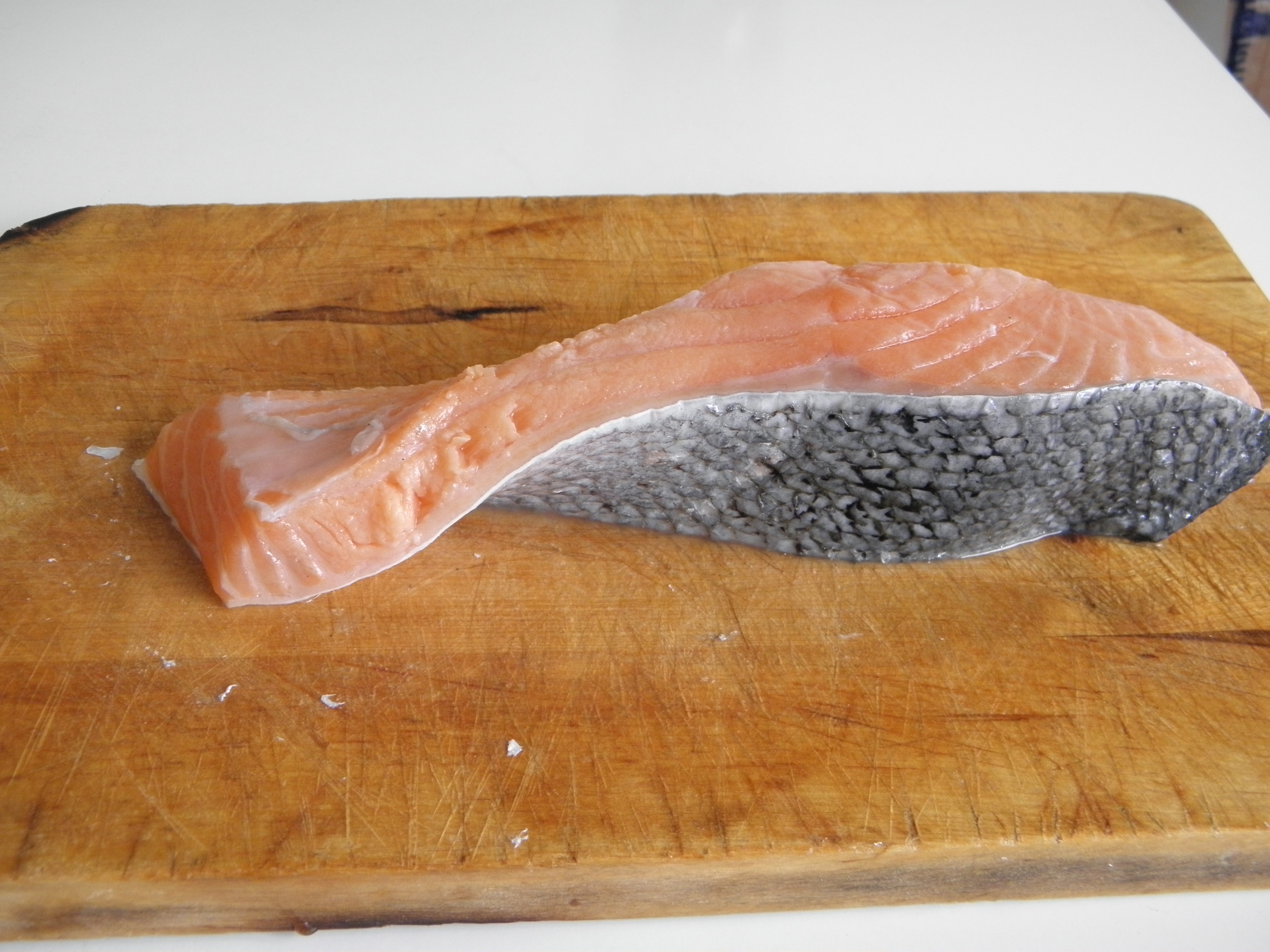 A large piece of Salmon