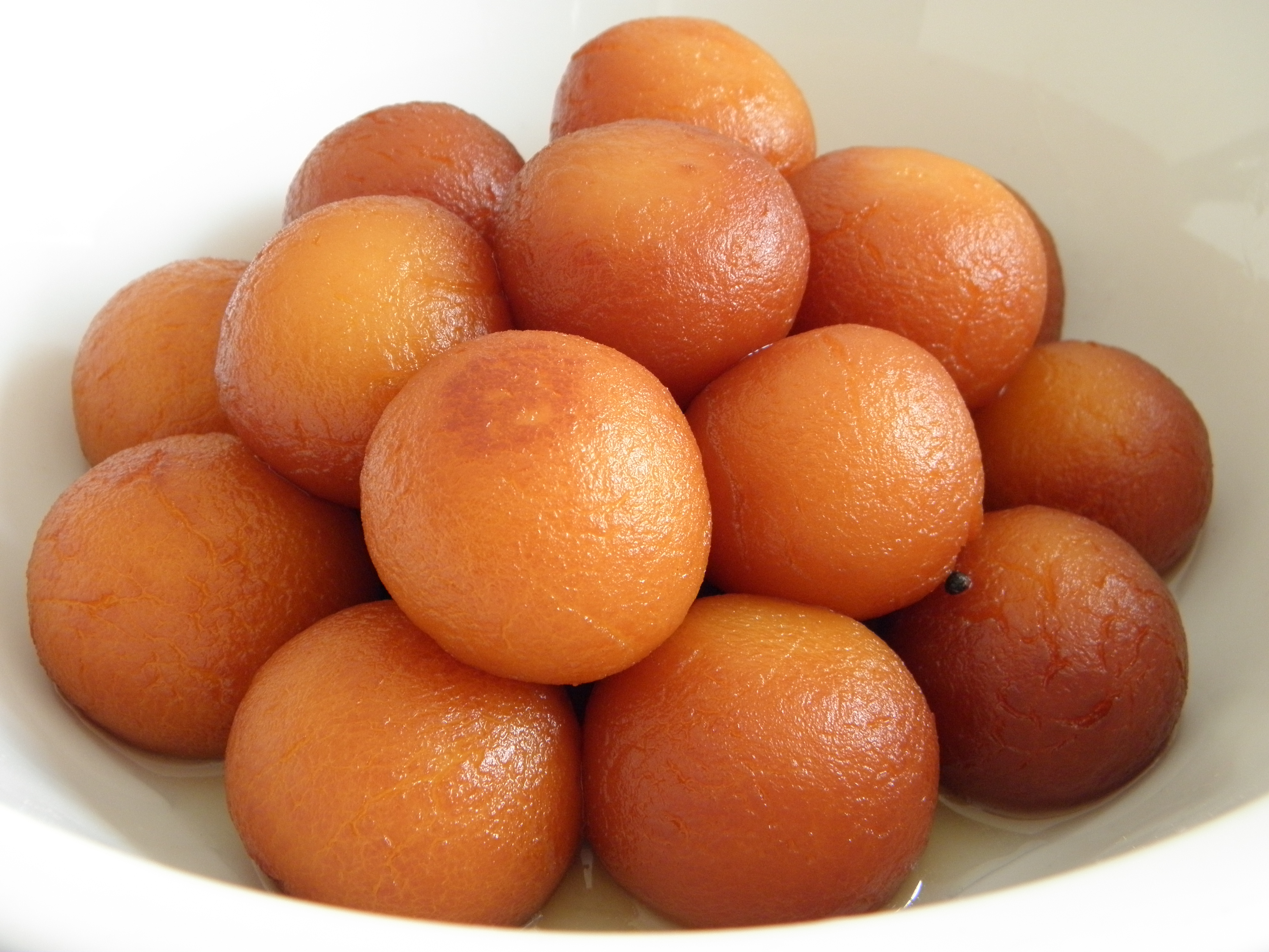 Delicious Gulab Jamus are ready to be served